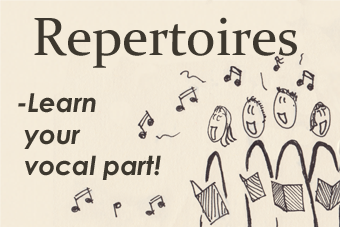Repertoires - Learn your vocal part!